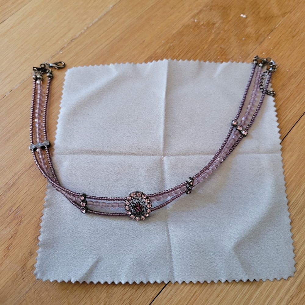 Alchemy beaded choker